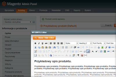 magento, sklepy internetowe, gliwice